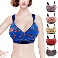 PETO  DISEÑO FLORES LOVE COPA D  | 12 UNID