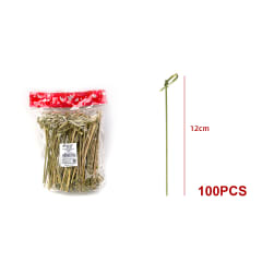 BROCHETAS NUDO COCTEL 12CM 100PCS