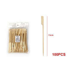BROCHETA BANDERITA 15CM 100PCS