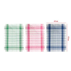PAÑO PARA COCINA CUADRILLE  47X67CM