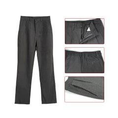 PANTALON ESCOLAR JUVENIL COLOR GRIS TALLA 14/16/18