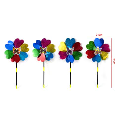 REMOLINO DE VIENTO FLOR HOLOGRAFICA 21X47CM