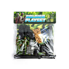 SET SOLDADOS MILITARES INFANTIL27X24.5cm