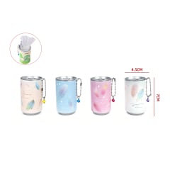 LATA DE PAÑUELITOS HUMEDOS 30 PCS 7X4.5CM DISEÑO PLUMITAS