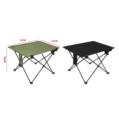MESA PLEGABLE OUTDOOR 72X57X50 CM