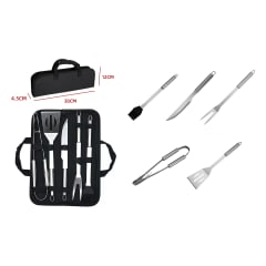 SET 5 UTENSILIOS PARRILLEROS/40X34X34cm