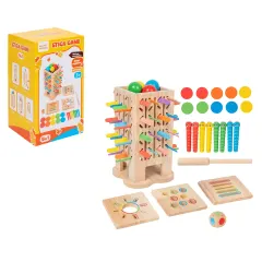 JUEGO DIDACTICO DE PALITOS Y COLORES