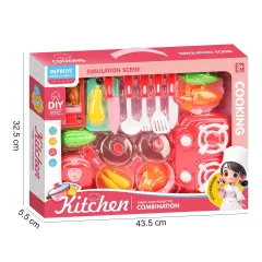 SET UTENSILIOS COCINA INFANTIL