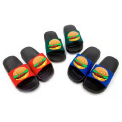 CHALAS INFANTIL UNISEX HAMBURGUESA GOMA TALLA 31-35 | 60 UNID