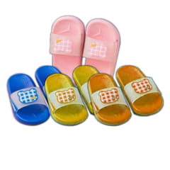 CHALAS INFANTIL UNISEX OSO CON CUADRO GOMA TALLA 26-30