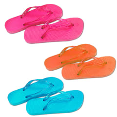 CHALAS DE NIÑA COLOR LISO GOMA TALLA 30-35  | 60 UNID