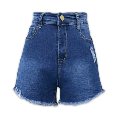 SHORT JEANS CINTURA ALTA MUJER