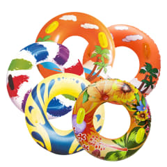 FLOTADOR DE ANILLO PALMERAS 110CM