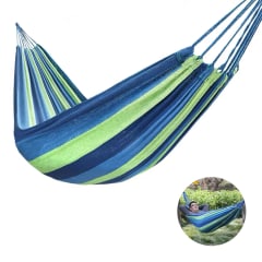 HAMACA PORTATIL FRANJAS 100X190CM | 12 UNID