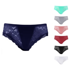 CALZON LOLA DE TELA Y ENCAJE COLORES SURTIDOS | 12 UNI