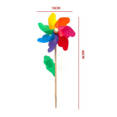 REMOLINO MOLINO DE VIENTO 7 COLORES  18X48CM