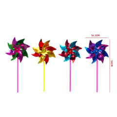 REMOLINO MOLINO DE VIENTO 3 FLORES 35X62CM