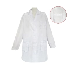 DELANTAL BLANCO MUJER S-M-L-XL-2XL-3XL