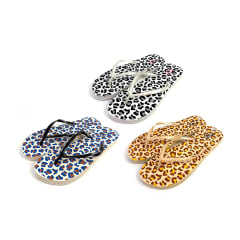 SANDALIAS PLAYERAS ANIMAL PRINT MUJER 36-41 SURTIDAS