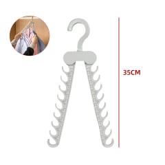 COLGADOR MULTIPLE DOBLE PLASTICO35cm