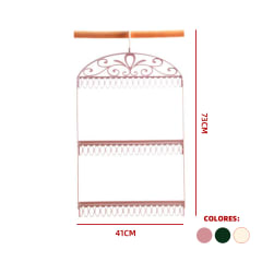 COLGADOR MULTIPLE PLASTICO 41cm