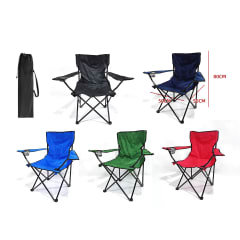 SILLAS DE CAMPING DISEÑO LISO 50X50X80cm