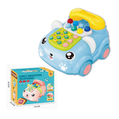 AUTO TELEFONO BEBE CON LUZ Y SONIDO