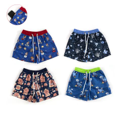 TRAJE DE BAÑO NIÑO CON DISEÑOS TALLA SURTIDAD