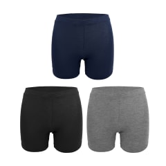 CALZA JUVENIL NINA ALGODON PRETINA CRUZADA AZUI PARA COLEGIO 14/16/18