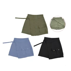 SHORT TIPO FALDA MUJER COLORES Y TALLAS SURTIDAS
