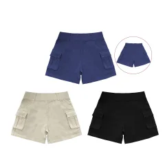 SHORT LOLA CON BOLSILLOS CARGO M-L/L-XL/XL-XXL COLORES