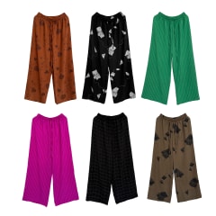 PANTALÓN PIERNA ANCHA MUJER DISEÑOS Y TALLA SURTIDAS