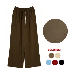 Pantalón Mujer Palazzo M-L-XXL Colores Surtidos | 12 UNID