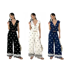 ENTERITO LARGO ESTAMPADO SIN MANGAS M-L-XL