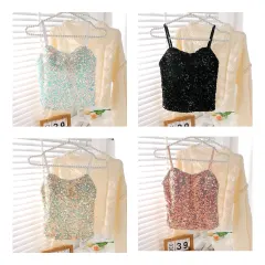POLERA PABILO  LENTEJUELAS BRILLO GLAM MUJER