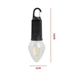 AMPOLLETA SOLAR LED RECARGABLE USB 6X18 CM