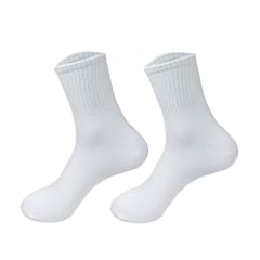 CALCETINES MEDIAS DEPORTIVAS JUVENIL BLANCOS