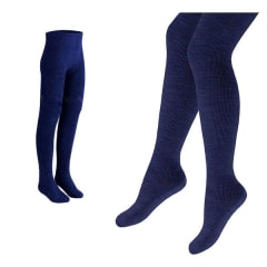 BALLERINA ESCOLAR AZUL LINEA ALGODON CON POLAR TALLA 07-08 | 12 UNID