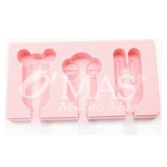 MOLDE DE HELADO 4 18.3X9.2X2