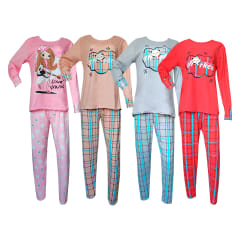 PIJAMA LOLA CONJUNTOS MANGA LARGA Y PANTALON LARGA