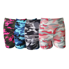 PANTALON LOLA CORTO ESTAMPADO CAMUFLAJE