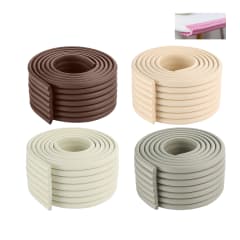 BURLETE PROTECTOR PARA BORDES GOMA 8X0.8X200CM |12 UNID