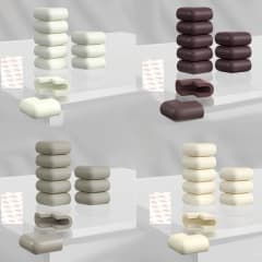 PROTECTOR ESQUINERO DE GOMA 6*3.5*0.8CM