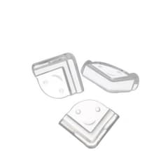 PROTECTOR ESQUINERO TRANSPARENTE DE SILICONA EMOJI  | 12 UNID