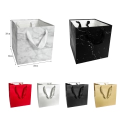 BOLSA DE REGALO COLOR LISO 20X20X20CM | 12 UNID