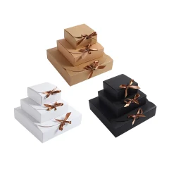 CAJA CARTON PARA REGALO 24x24x6 cms