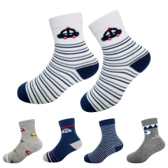 CALCETINES DE BEBE NIÑO CORTE MEDIO AUTO TALLA  9-18 MESES  | 12 UNID