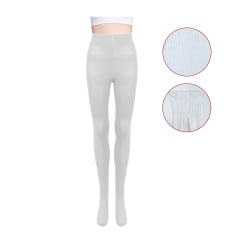 BALLERINA ESCOLAR BLANCO LINEA ALGODON TALLA 5-6 | 12 UNID