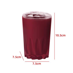 PORTACEPILLO DE DIENTES BURDEO 10.5X7.5X7.5CM