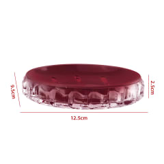 JABONERA BURDEO 12.5X9.5X2.5CM